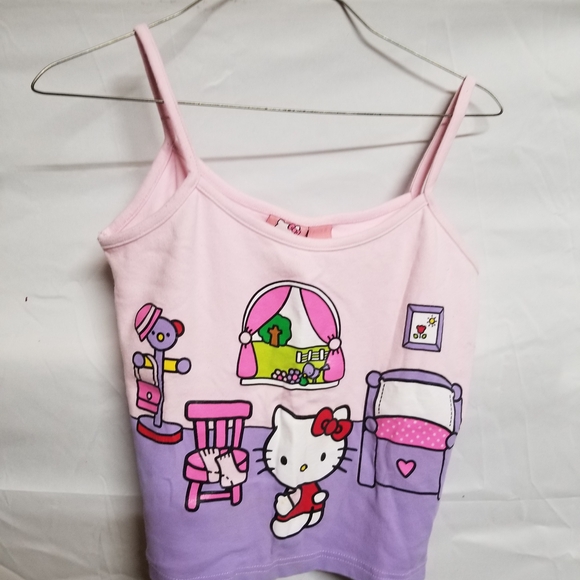 Pink and Purple Hello Kitty Tank Top - Picture 1 of 4